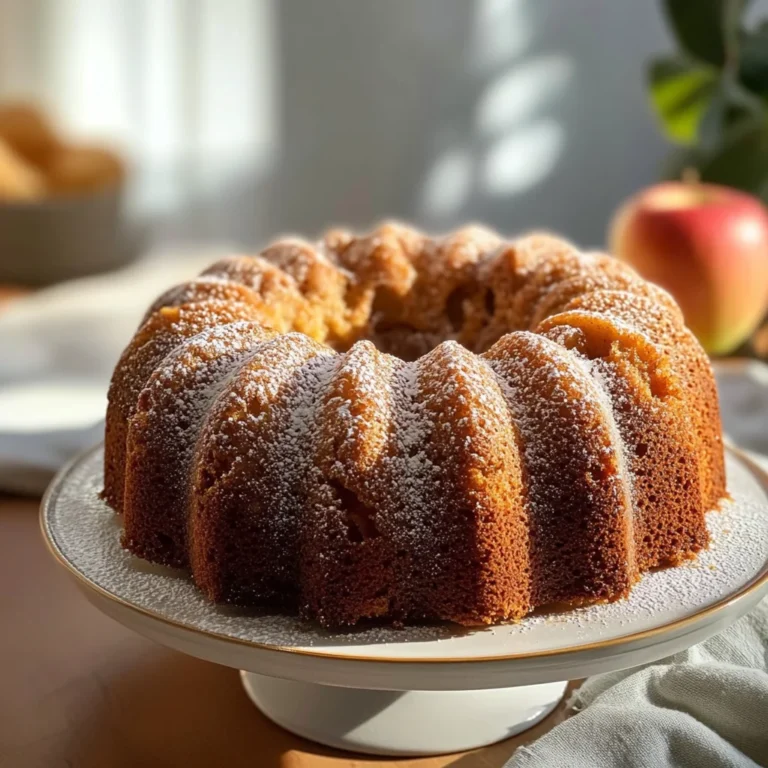 Apple Cider Bundt Cake
