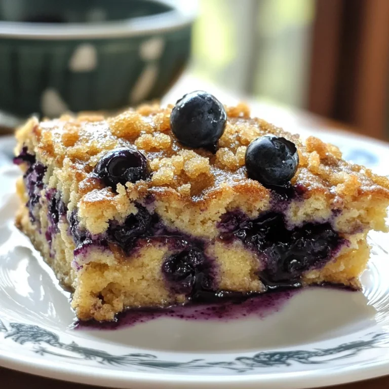 Blueberry Pancake Casserole