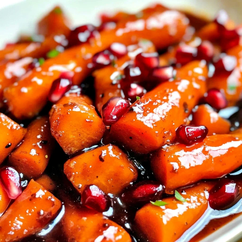 Bourbon Glazed Carrots