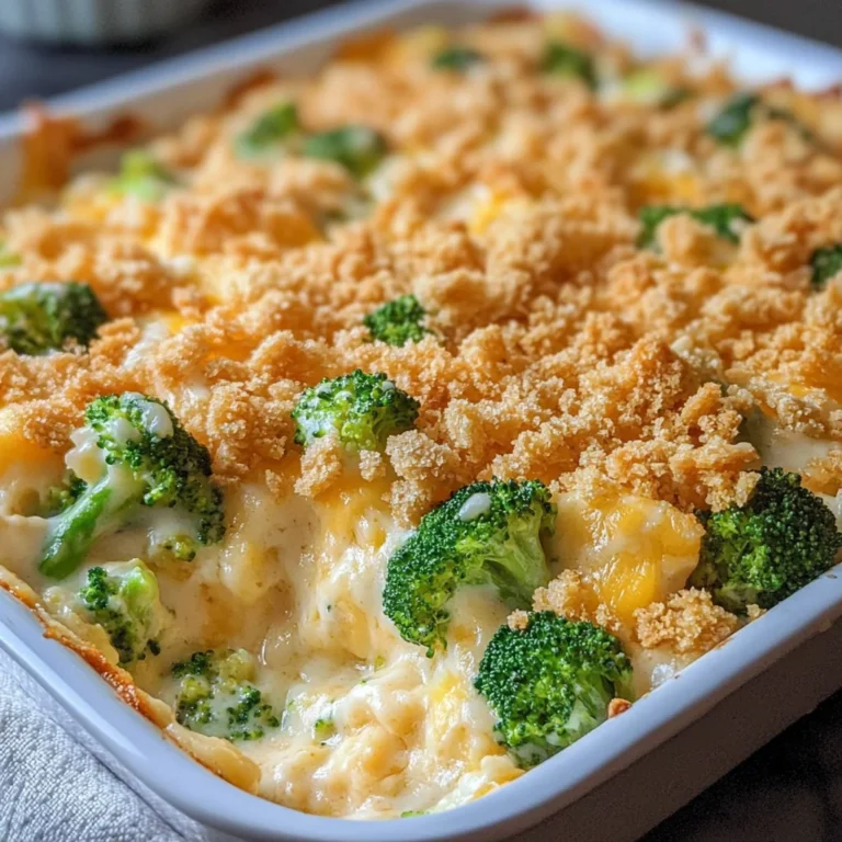 Broccoli Cheese Casserole