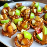 Caramel Apple Pretzel Bites