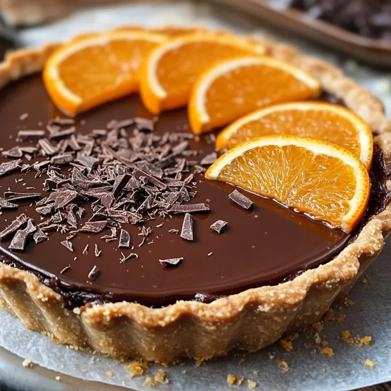 Chocolate-Orange Tart