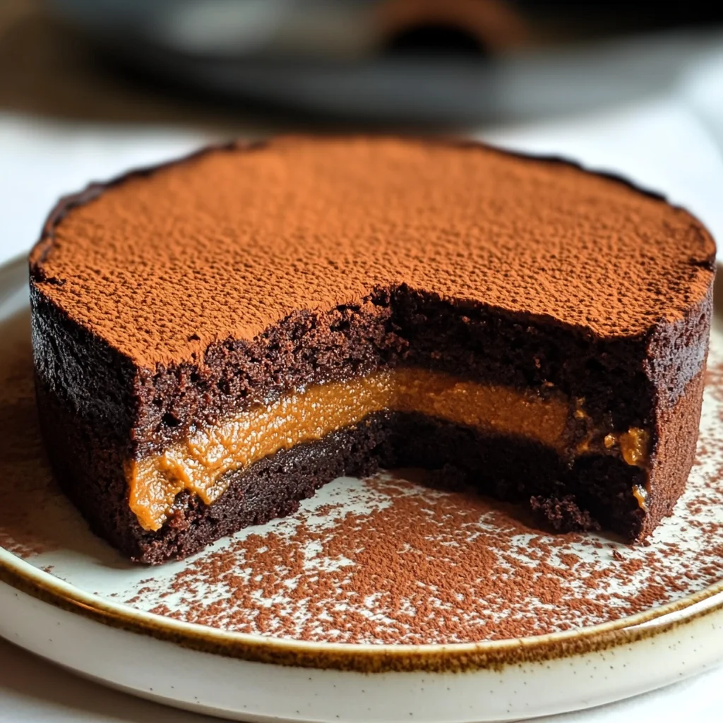 Chocolate Pumpkin Torte (flourless)