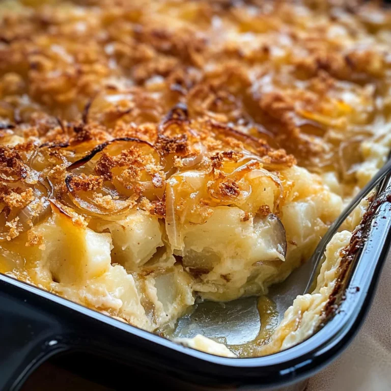 French Onion Funeral Potatoes