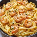 Garlic Butter Shrimp Pasta