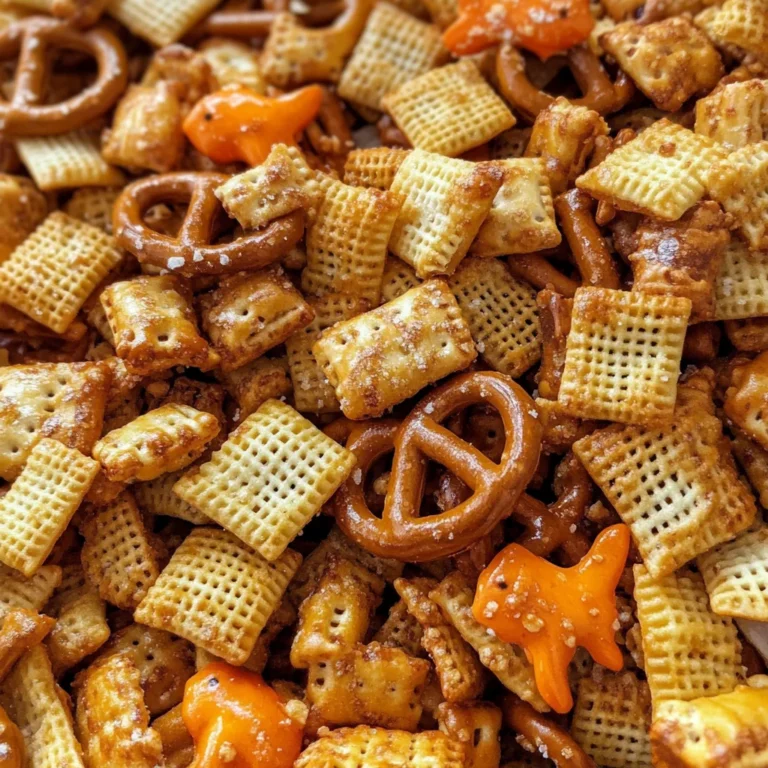Homemade Chex Mix Recipe