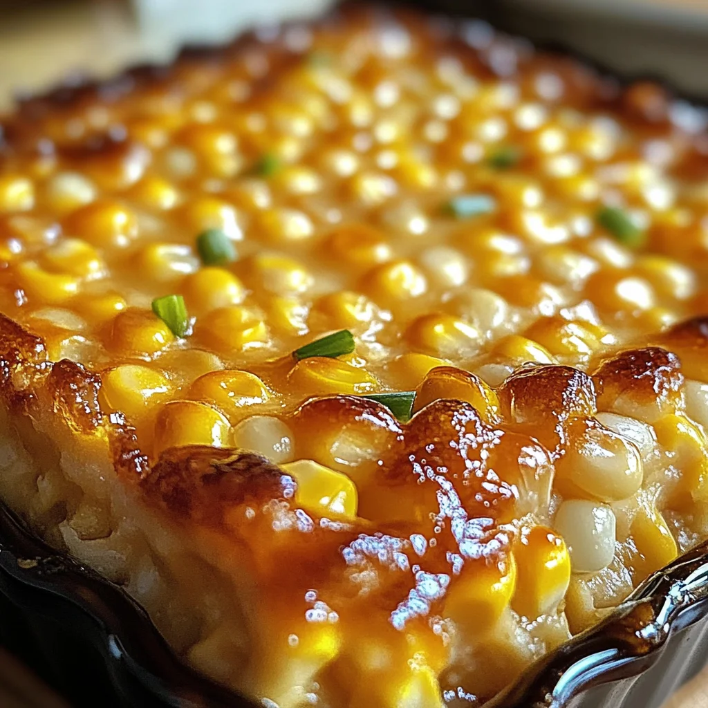 Honey-Glazed Corn Casserole