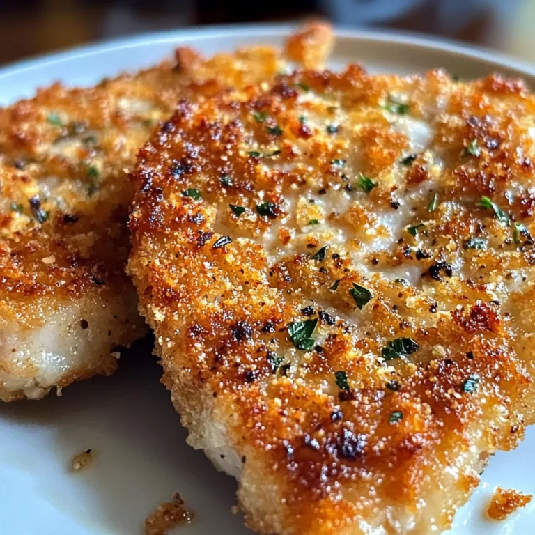 Panko Parmesan Pork Chops