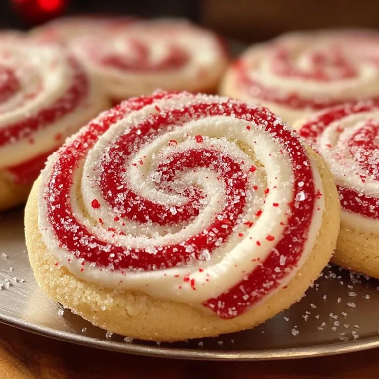 Peppermint Swirl Cookies