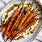 Roasted Carrots with Whipped Ricotta and Chili Butter