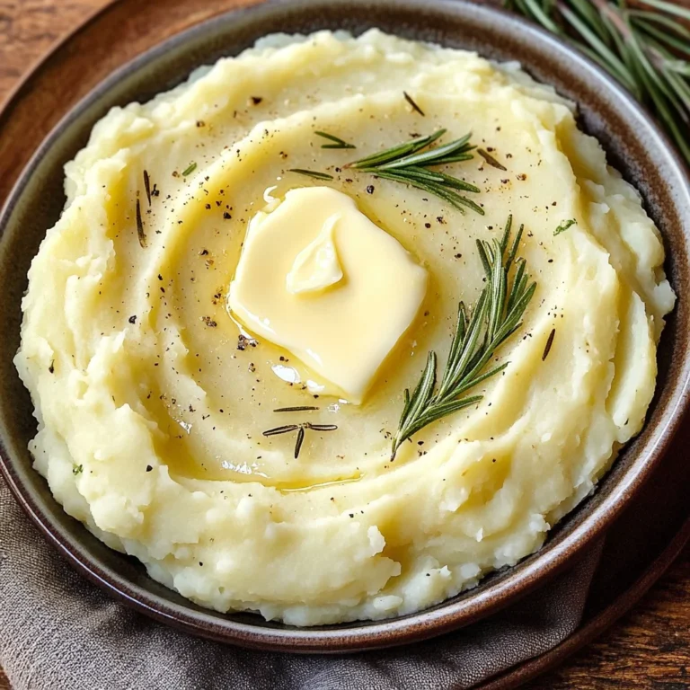 Rosemary Garlic Mashed Potatoes