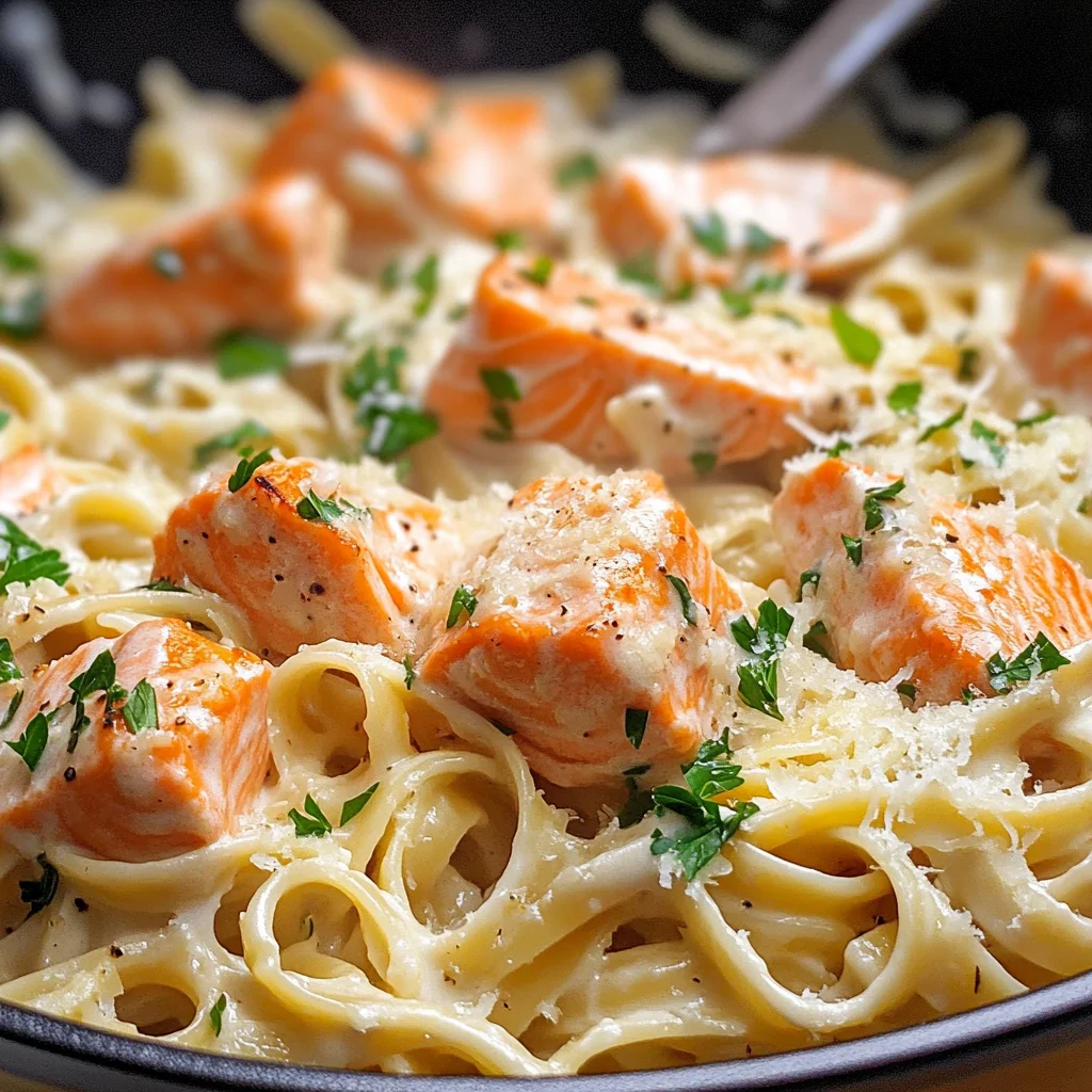 Salmon Pasta