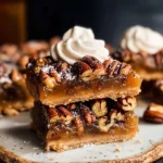 Salted Maple Pecan Pie Bars