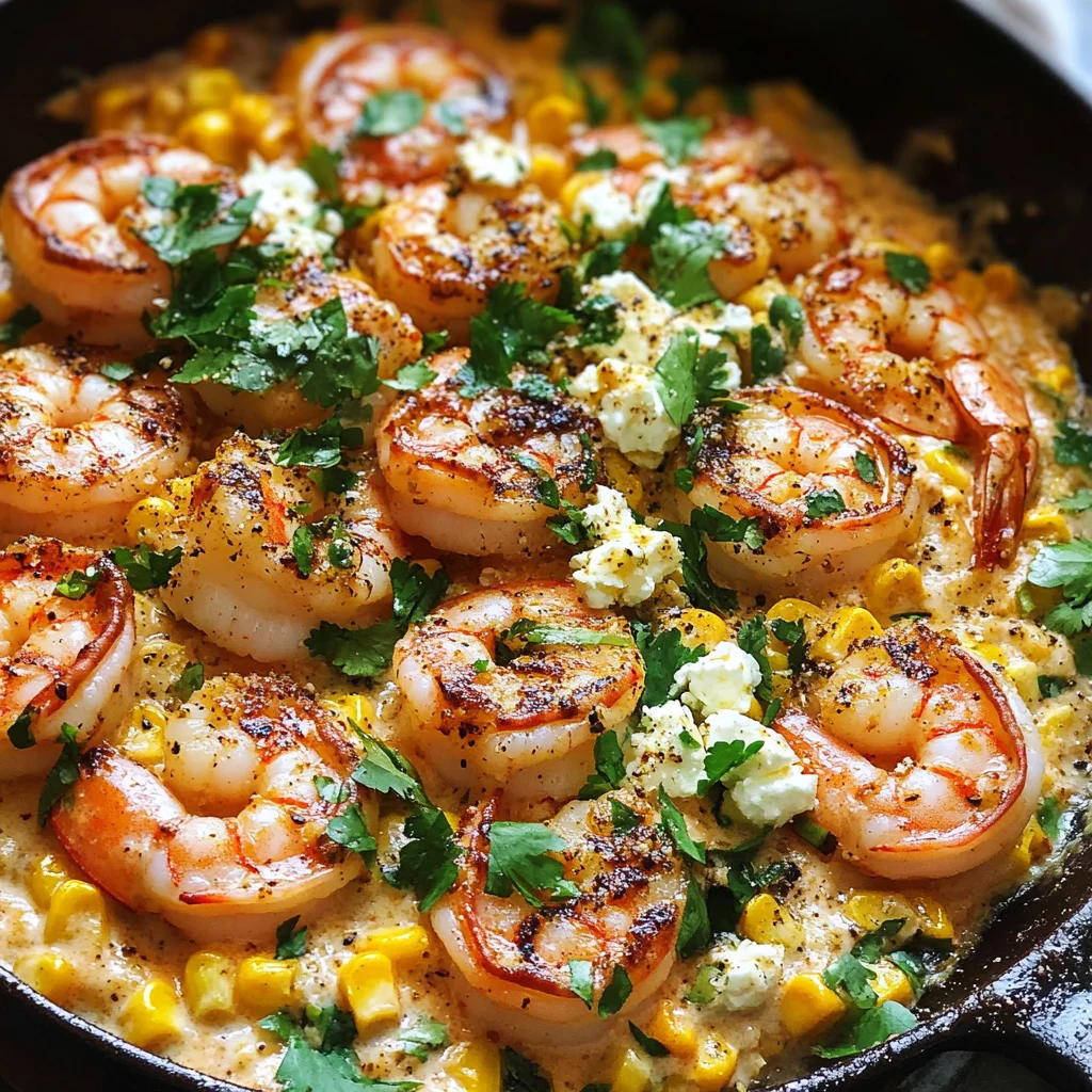 Shrimp and Creamed Corn (30 Minutes, One-Pan)