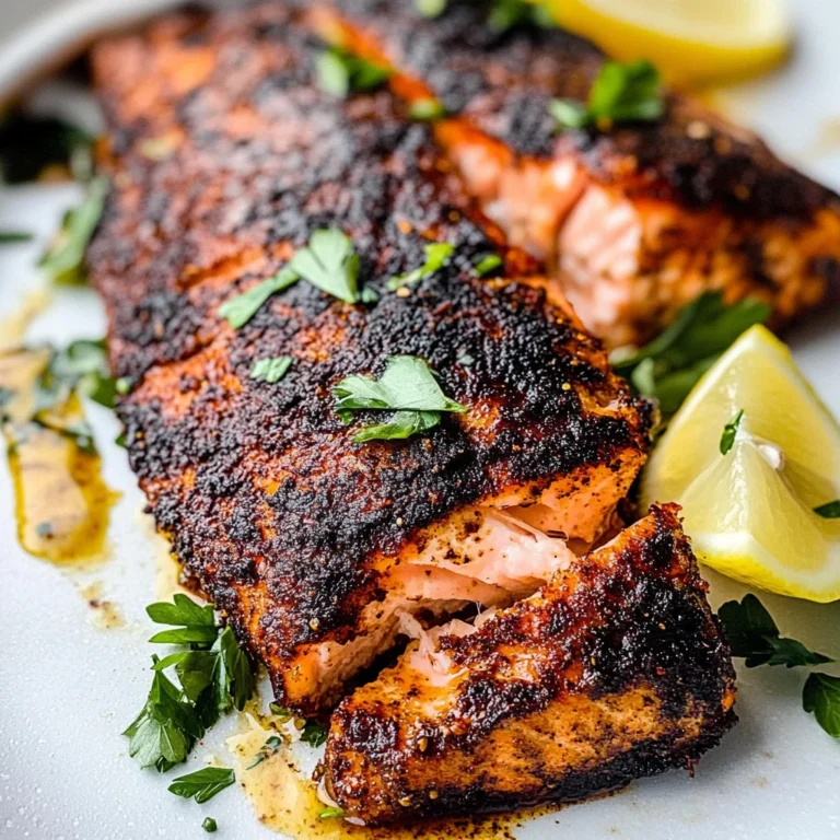 Sumac Blackened Salmon