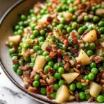 Thanksgiving Peas (with Pear and Pancetta)