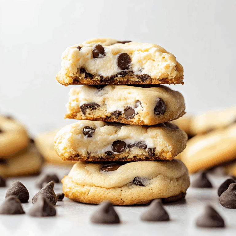 Chocolate Chip Cheesecake Cookies