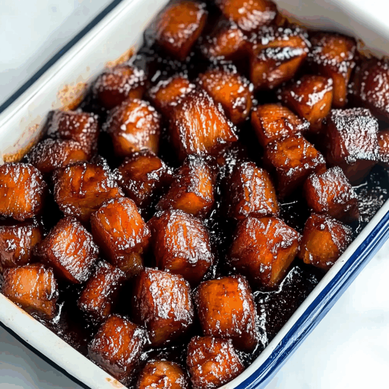Mouthwatering beef Belly Burnt Ends in the Oven