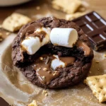 Double Chocolate S'mores Cookies