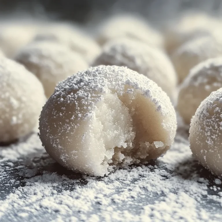 Sweetened Condensed Milk Snowball Cookies